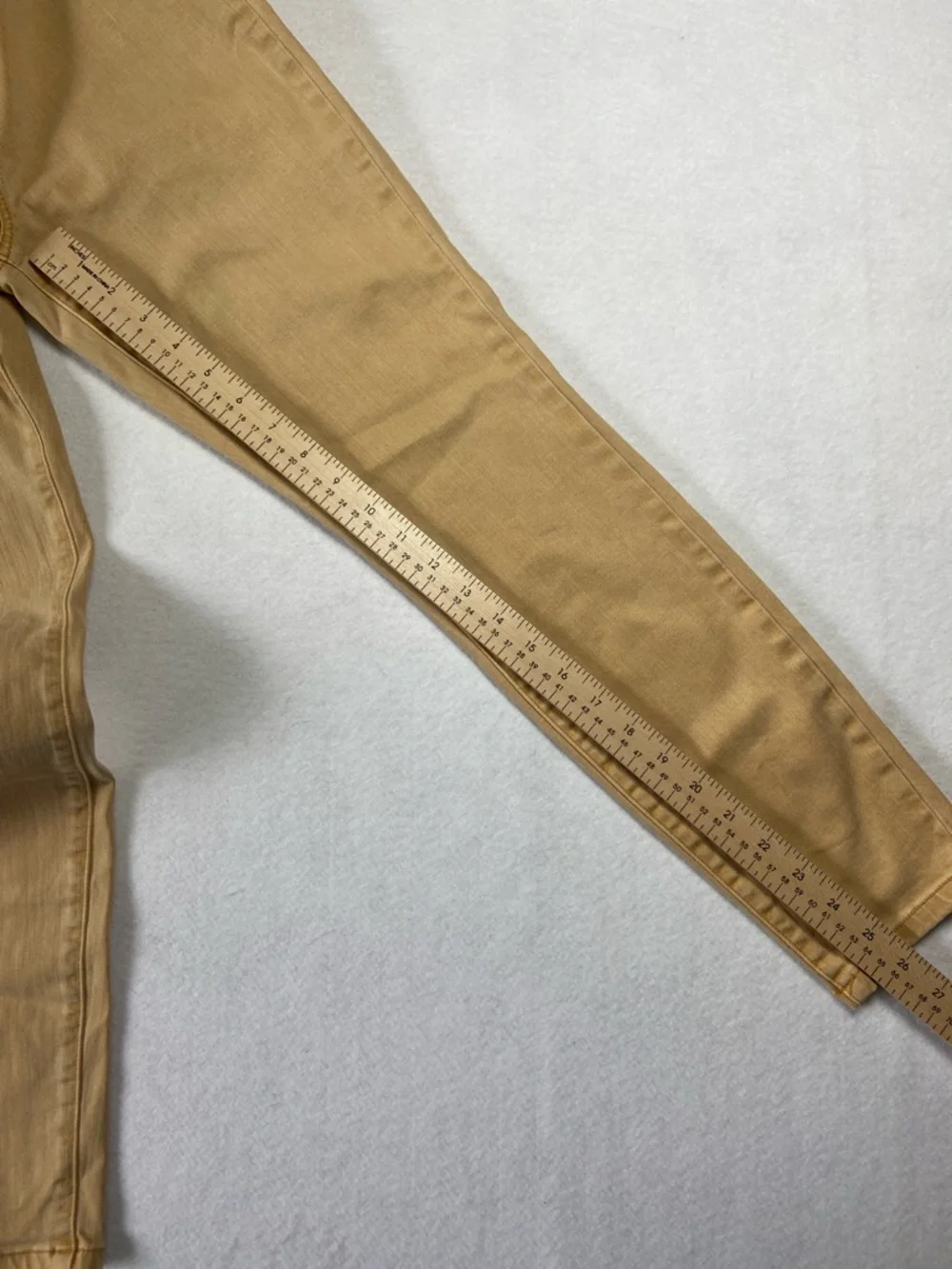 Liverpool Women’s Faded Gold Honey Hugger Ankle Jeans, Size 28/6 - Picture 9 of 14